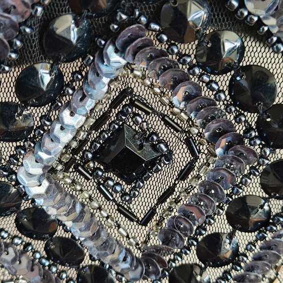 ADRIANNA PAPELL Sequin Cocktail Dress - Picture 3 of 13